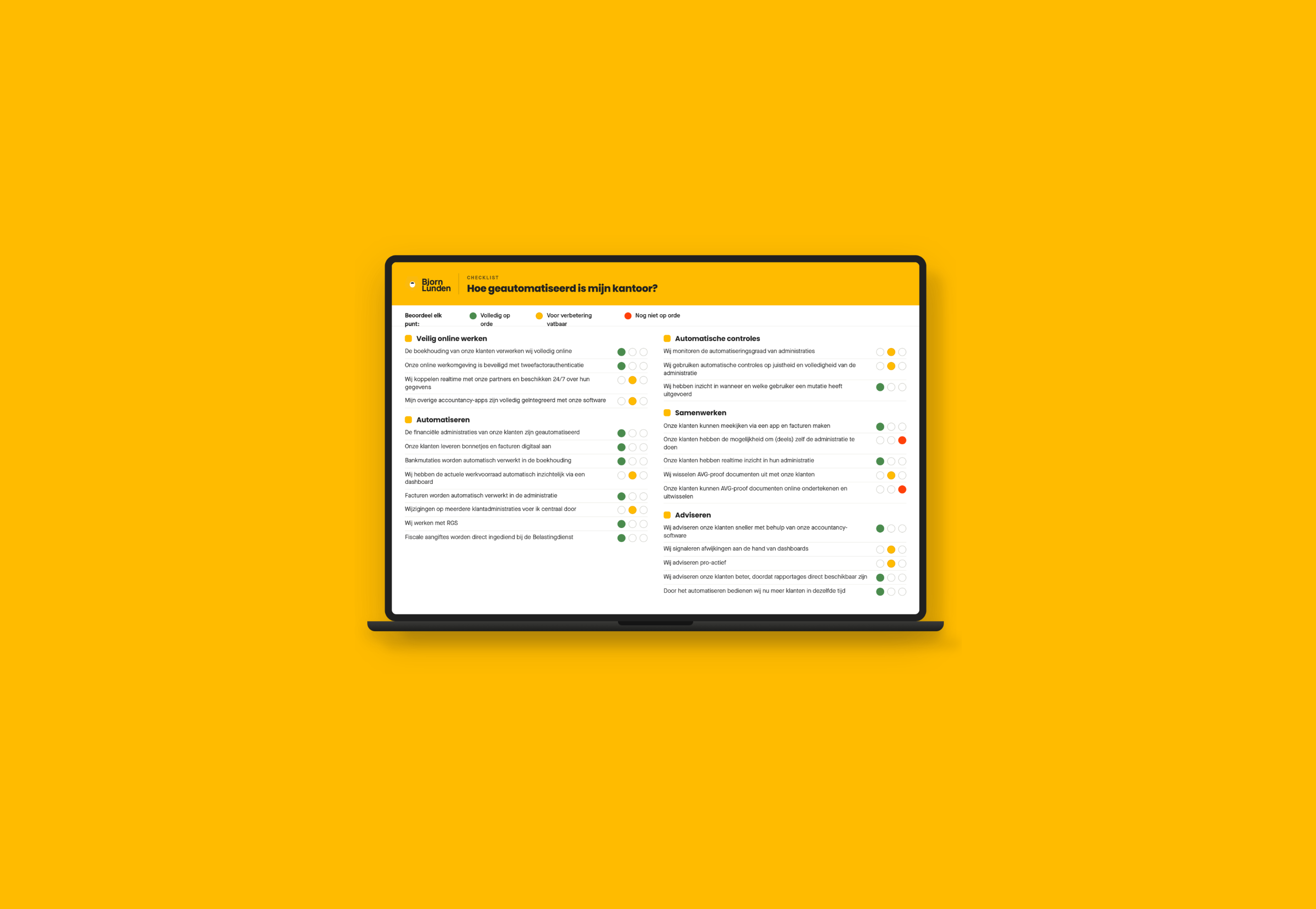 Automatiseringsquiz Accountancy